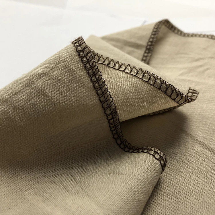 China Superior Quality Special Blend Cotton Linen Blend Clothing Fabric