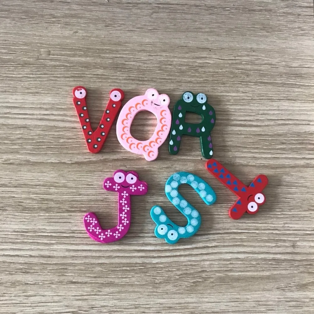 High Quality Educational Magnetic Letters Magnetic Alphabet Letters And Numbers