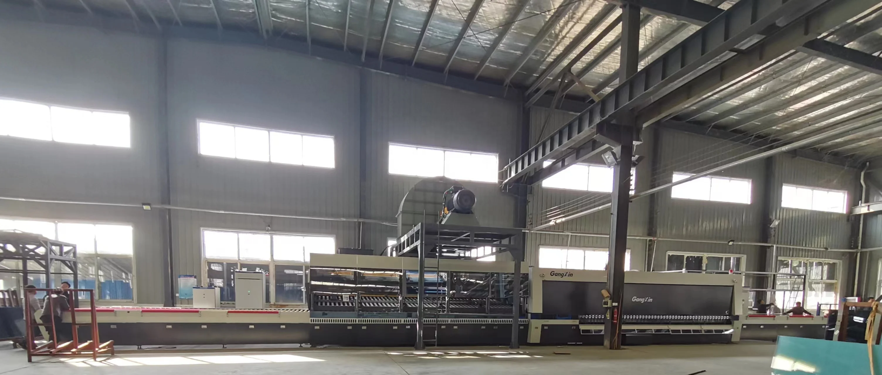 Tempering Furnace Energy-saving GX-P Tempered Toughened Glass Flat Glass 2022 New Product 2020 500-1170kw 8sets/month 4-19mm