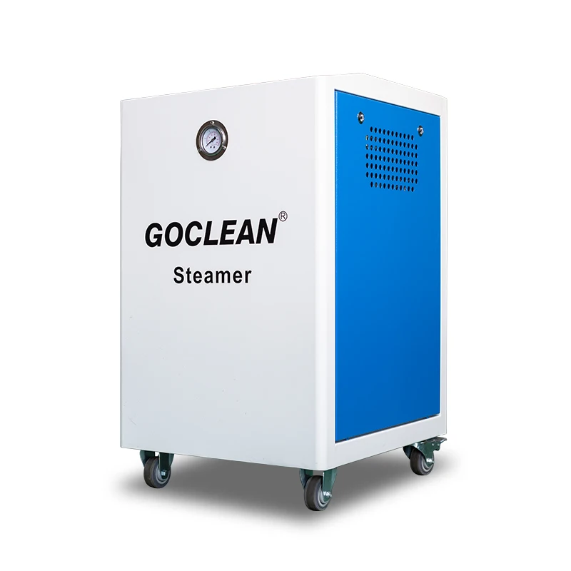Новая улучшенная Мобильная пароочистительная Паровая машина Goclean для мойки автомобилей с бесплатными аксессуарами