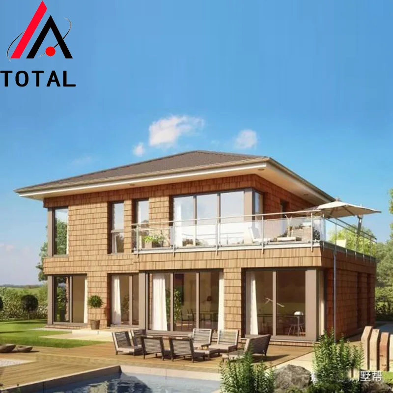 Light Weight Steel Prefabricated Container House / Villa For Sale