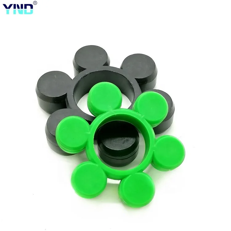 Flexible Abrasion-Resistant PU Shaft Jaw Coupling Spider Elements GR65