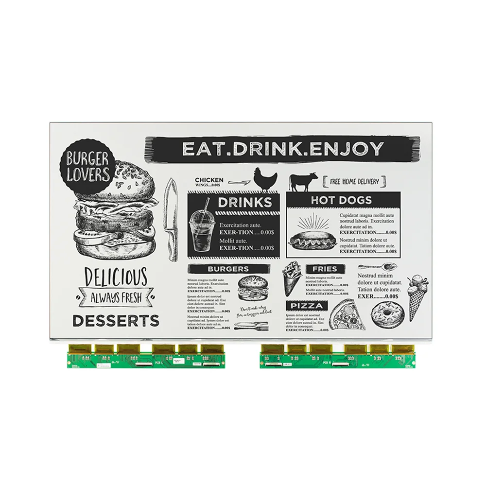 
Bus stop 31.2inch 2560x1440 Big e ink display e-paper display 