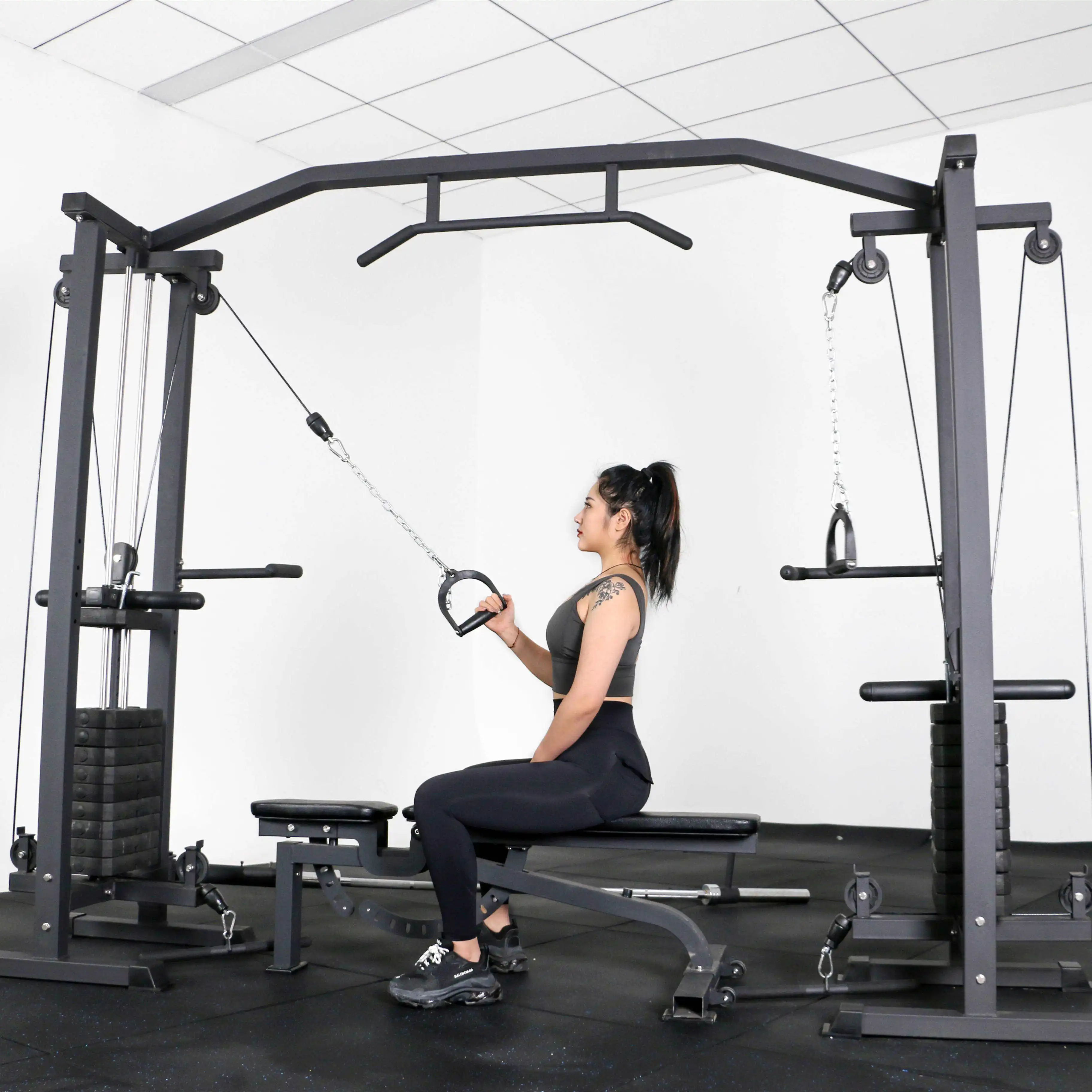 hot selling fitness equipment multi functional trainer Cable crossover Machine