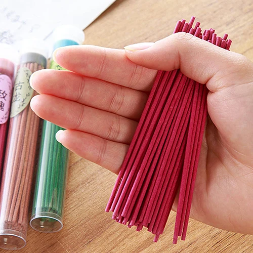 50PCS Sticks Incense Burner Fragrance Spices Natural Aroma Sandalwood Air Freshener Sandalwood Incense Sticks Fragrance Spices