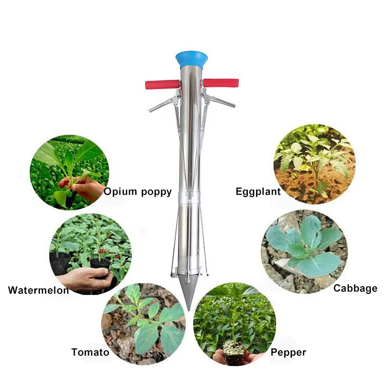 Single barrel seeder planter Portable Stainless steel Jukebox planter seed planter