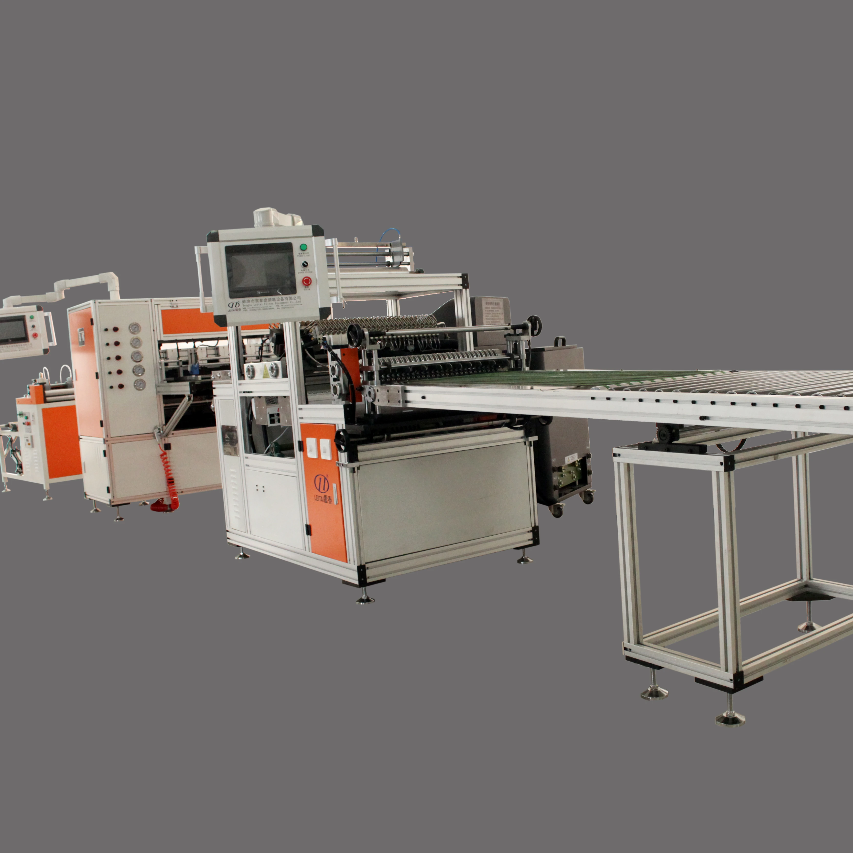 PTFE origami machine air filter paper folding machine air filter pleating machine