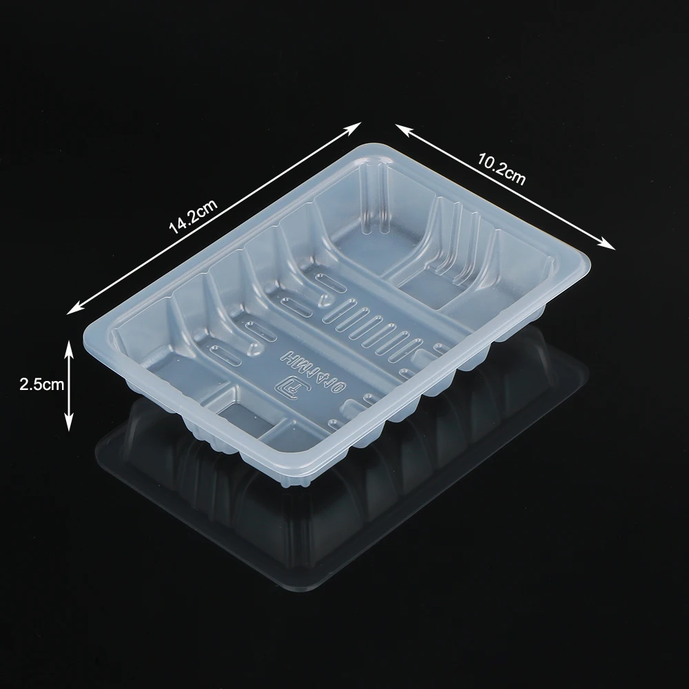 Hengmaster disposable mini small pp plastic food tray chilli berrys meat packaging box container for supermarket