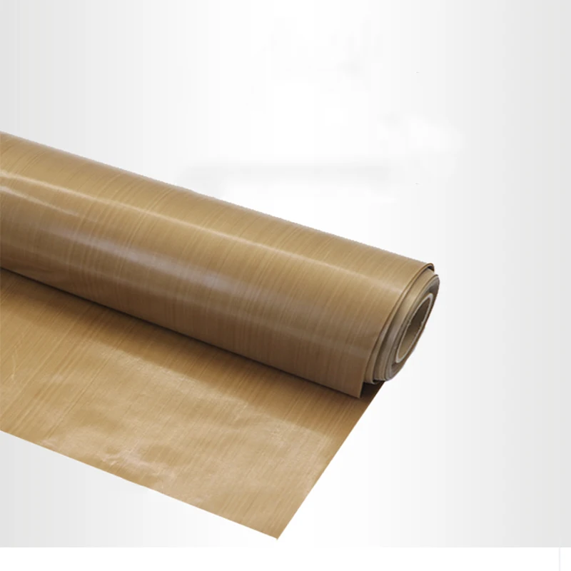 wholesale silicone impregnated fiberglass cloth PTFE belt high temperature resistant made in China