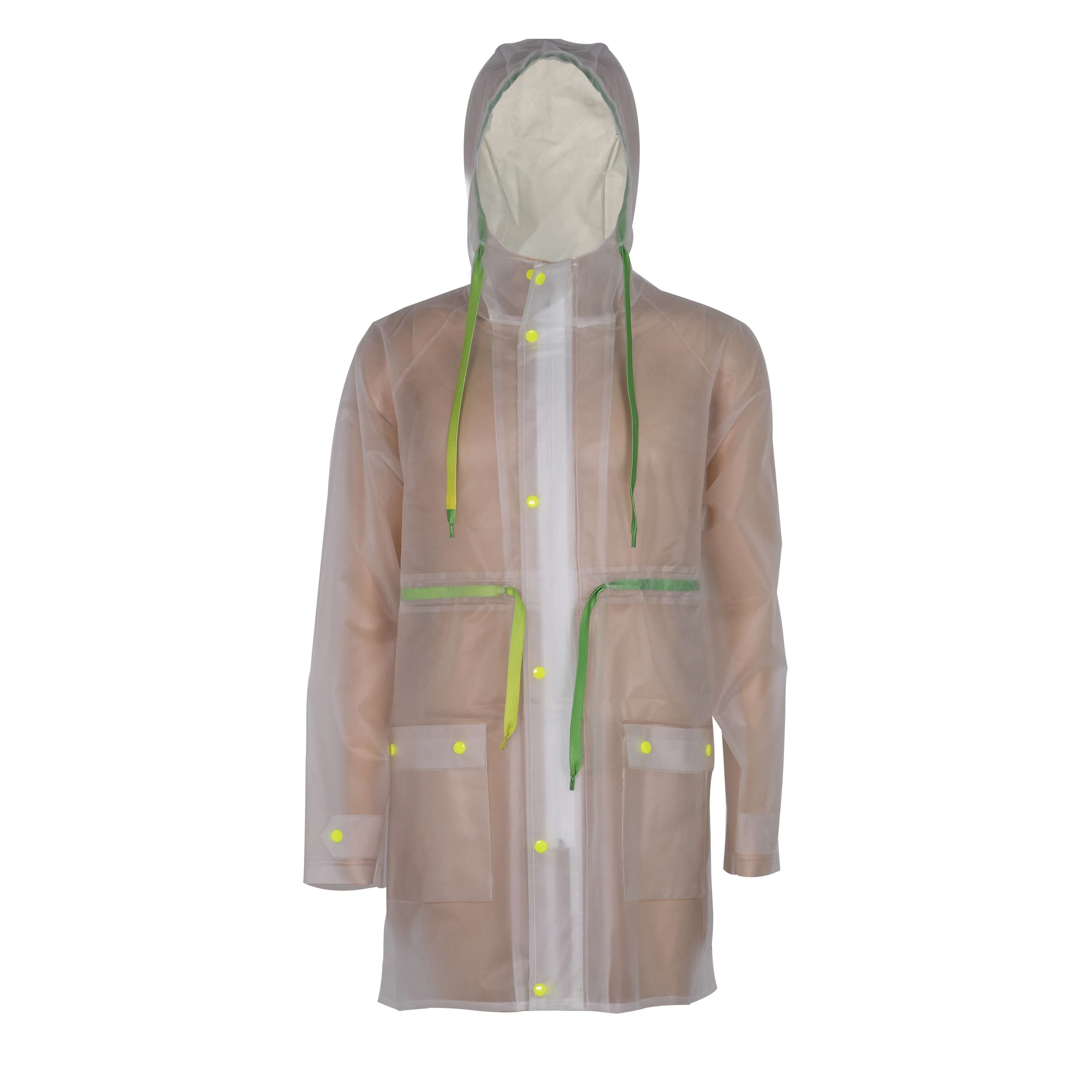 Модная непромокаемая куртка для велоспорта и бега, ветровка, прозрачная водонепроницаемая куртка из ТПУ