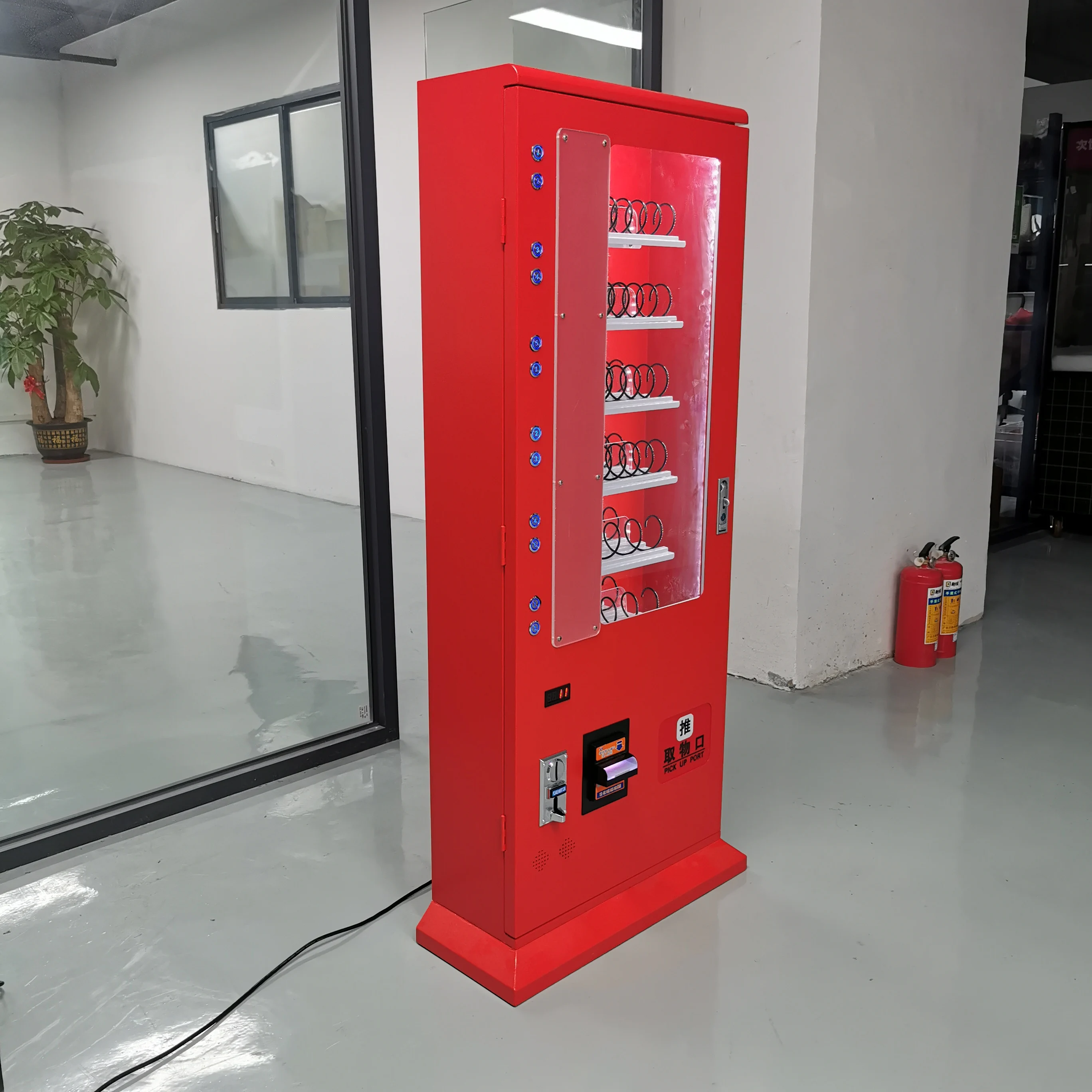Riteng  Factory Wholesale Price Sale Cheap Wall-Mounted Desktop Distribution Chocolate Bar Water Snack Vending Machine