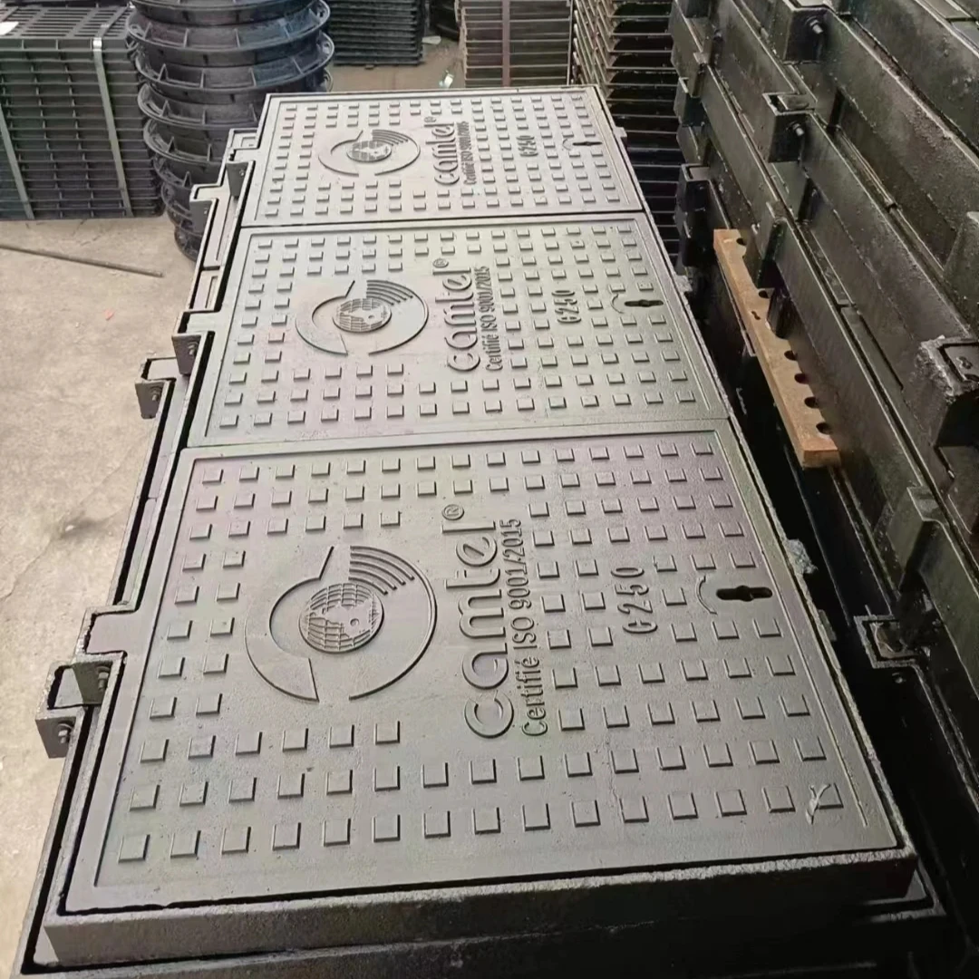 Fast Delivery Ductile Iron 800x800 Anti Theft Cast Iron Manhole Covers Heavy Duty