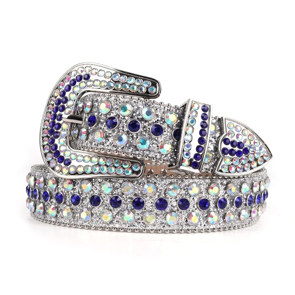 TENGMEI Argent Bling Bling Kid Diamond Belts Hot Sales Rhinestone Waist Belt For Children