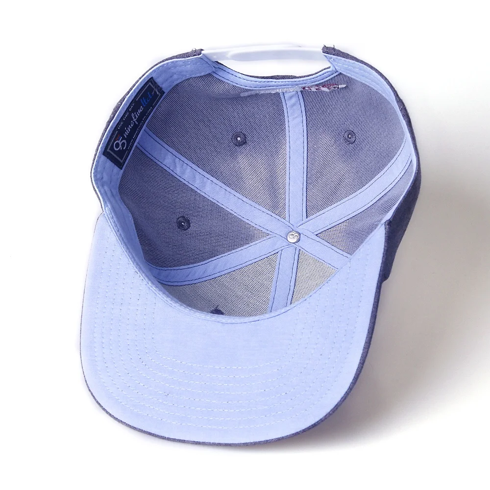 Chinese Factory OEM Unisex Structured Sports Snapback Casquette