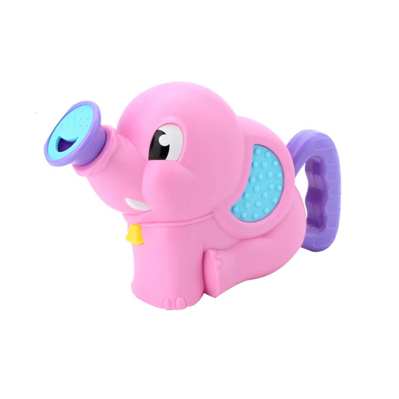 
Hot selling plays water toy elephant manual water spray baby and kids shower toy for bath 