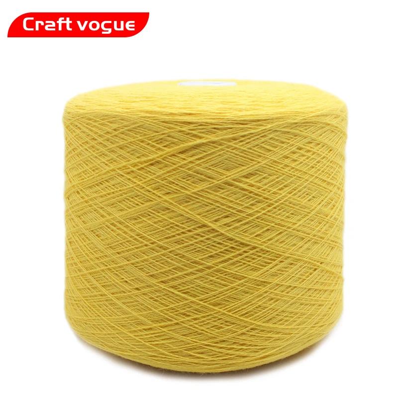  Ремесло Vogue High-end модное платье из 2/26Nm 100% натурального кашемира пряжа для