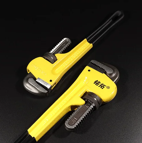 
High-grade High carbon steel pipe pliers pipe wrench 7.5