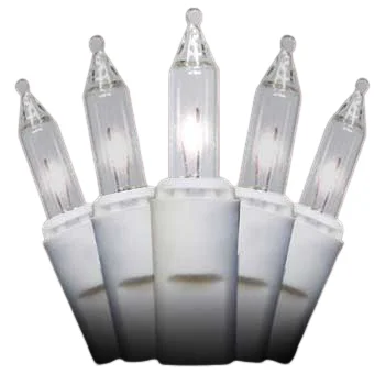 Multi Replacement Bulbs Clear Christmas Lights bulbs Christmas Light Set Xmas Decorations for 2.5 Volt 0.17A 0.425W