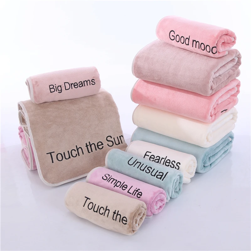 Wholesale 70  *140 cm large size hotel spa beach microfiber bath towel