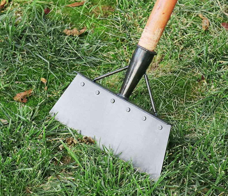 Hot Sale High Quality Agricultural Garden Weeding Tools Breeding Farm Scraper Sharp Fecal Spade Shovel Push Snow Removing Shovel