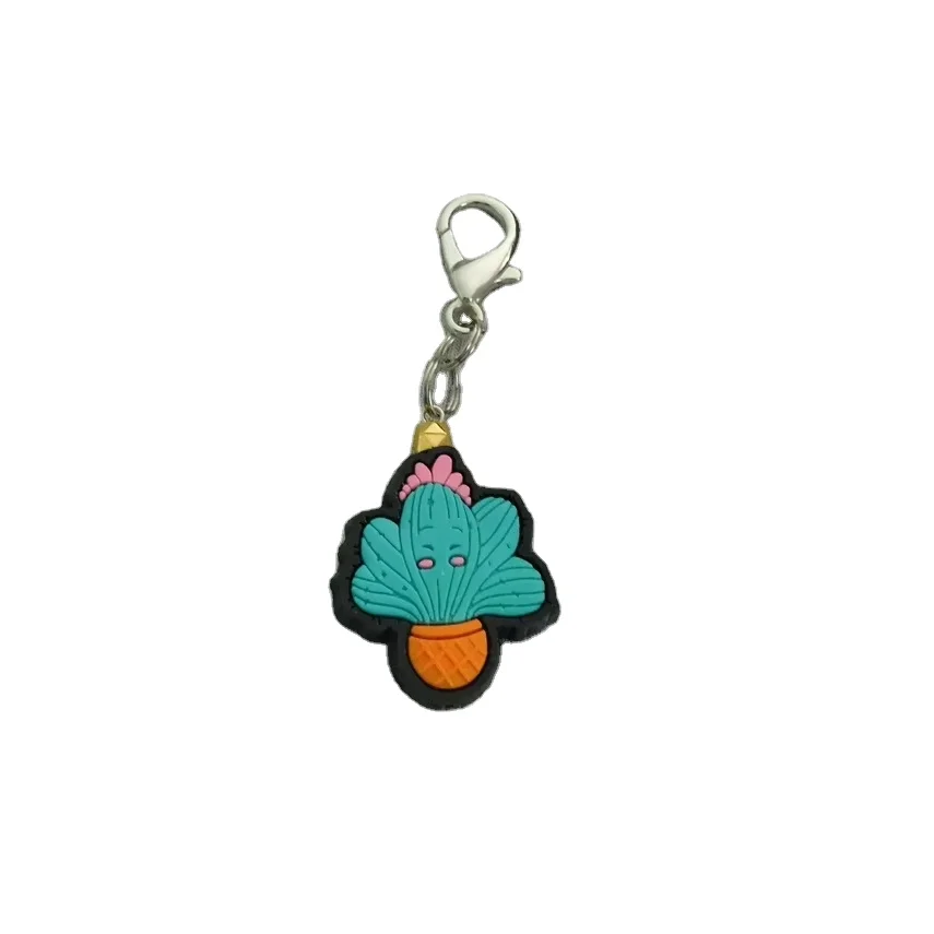 PVC Cactus Keychain Custom Rubber Keychain Personalized Silicone Keychain