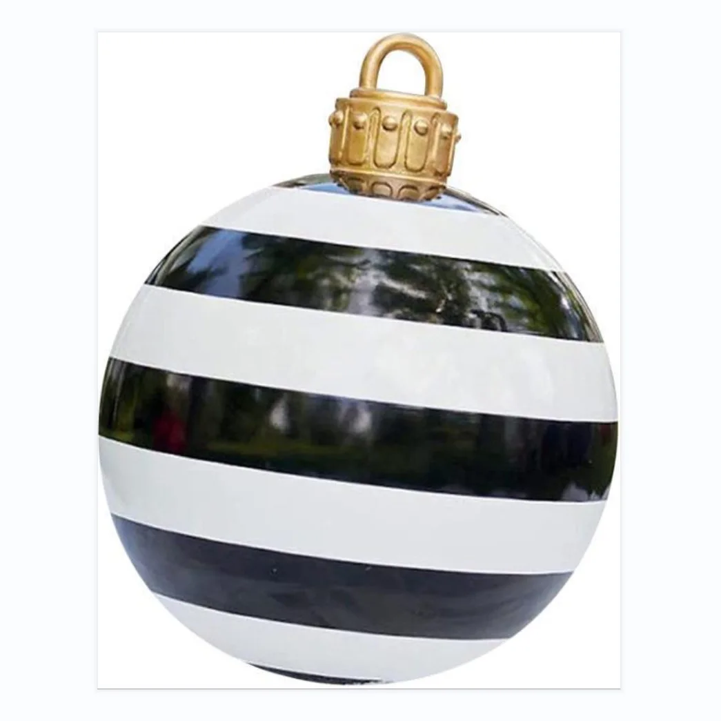 60cm our door Christmas decoration balloon fun festive atmosphere large pvc inflatable christmas ball