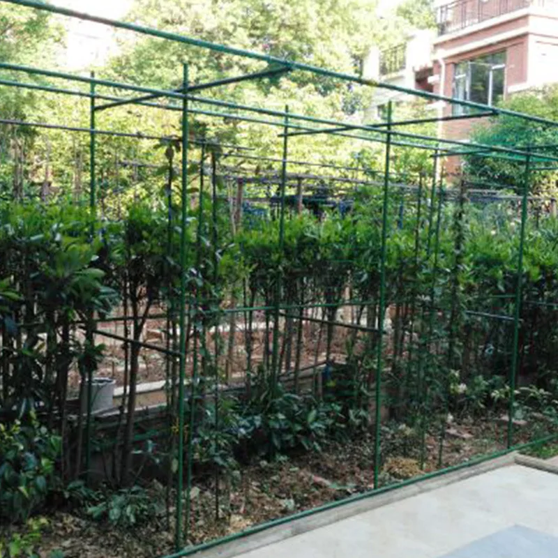 Tomato Cage Planting Rack Plant Stand Strong And Durable Inner Steel Outer Plastic Garden Tomato Planting Cage