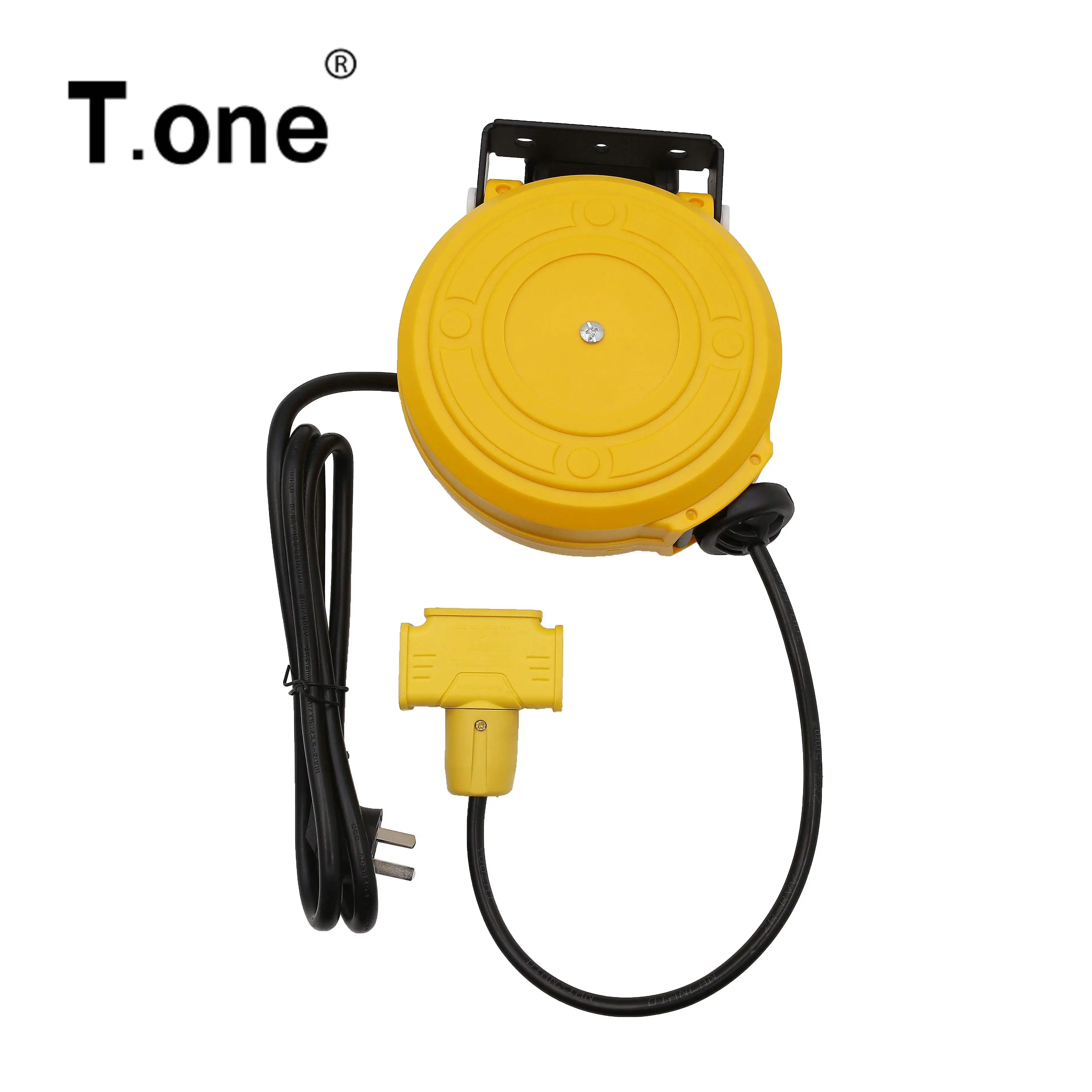 Automatic Retractable Electric Cable Reel Extension Cable Reel Mechanism Heavy Duty Retractable Electric Hose Reel