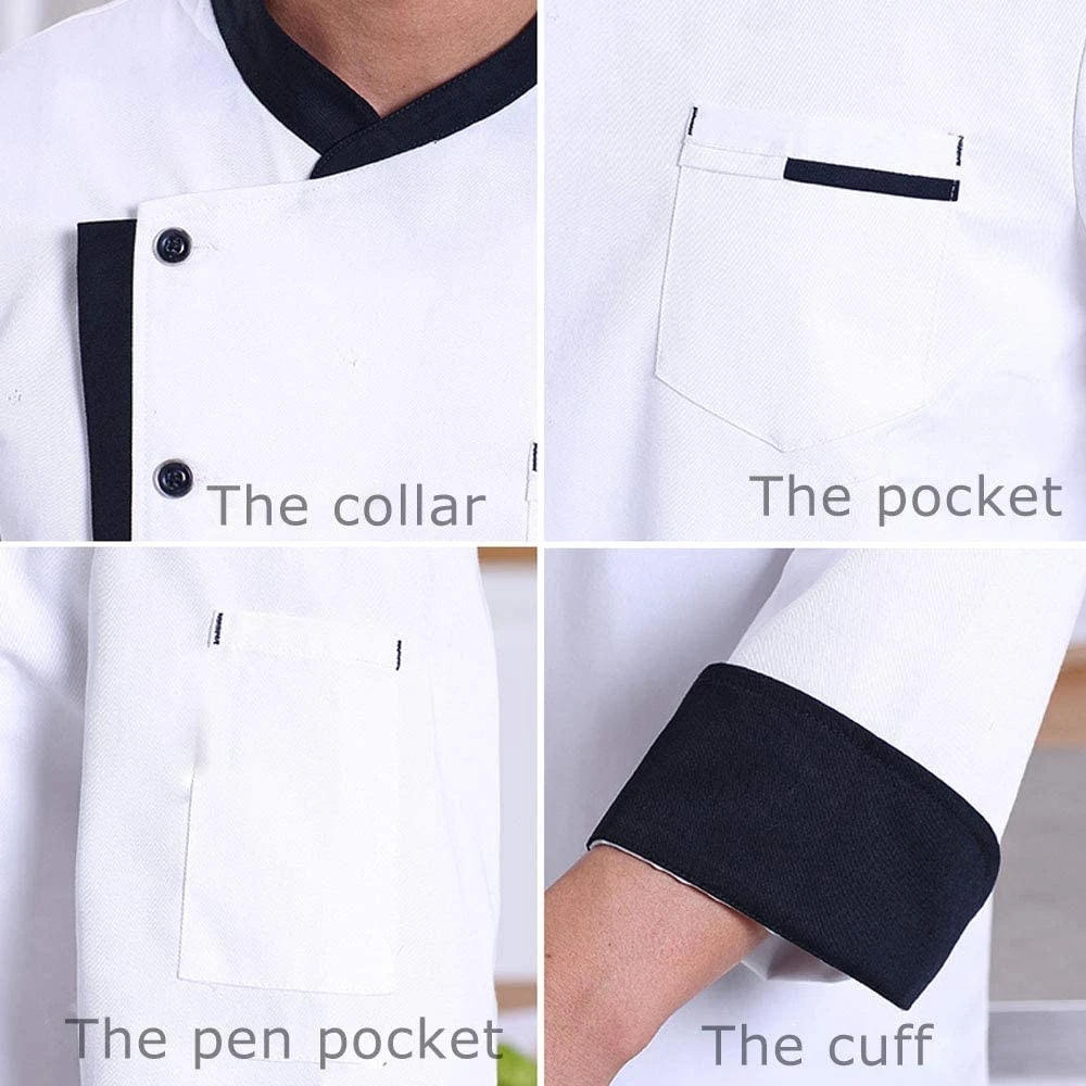 Hotel Chef Uniform Restaurant And Bar Chef Jacket Cooking Coat Wholesale Production And Sales