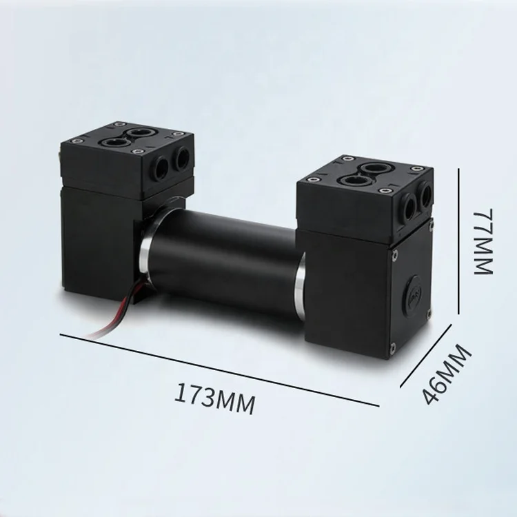 Fuidsmart -95KPa 12v 24v micro air vacuum pump mini air pump dc small diaphragm vacuum pump for petrochemical gas detection