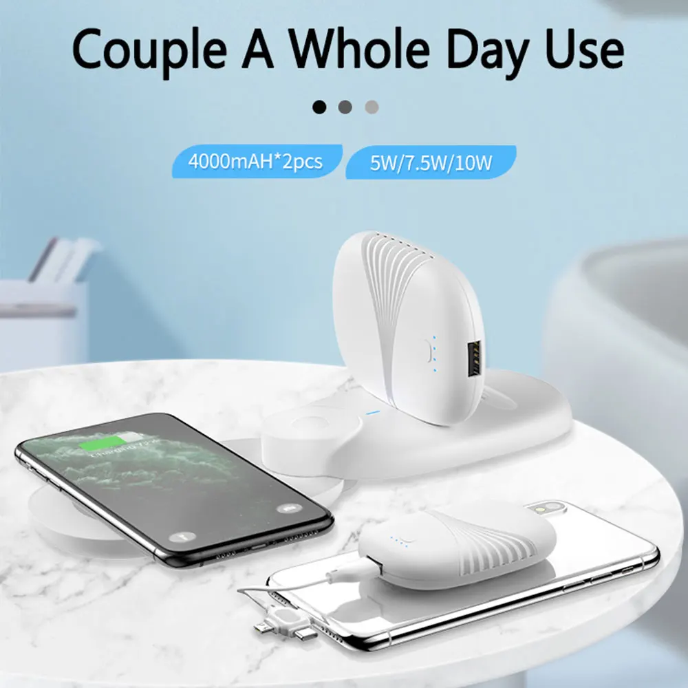 
2020 IPSKY New Arrivals Wireless Power Bank Wholesale Factory Price portable Mobile Phone Power Supply 