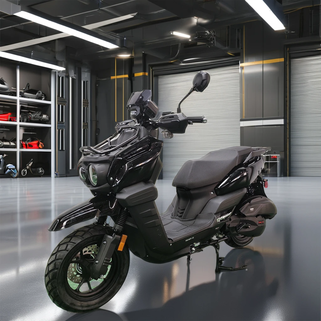 EPA DOT Certified 150CC Gas Scooters with Front and Rear Disc Brake Adult Gasoline motorcycles Moped on Sale