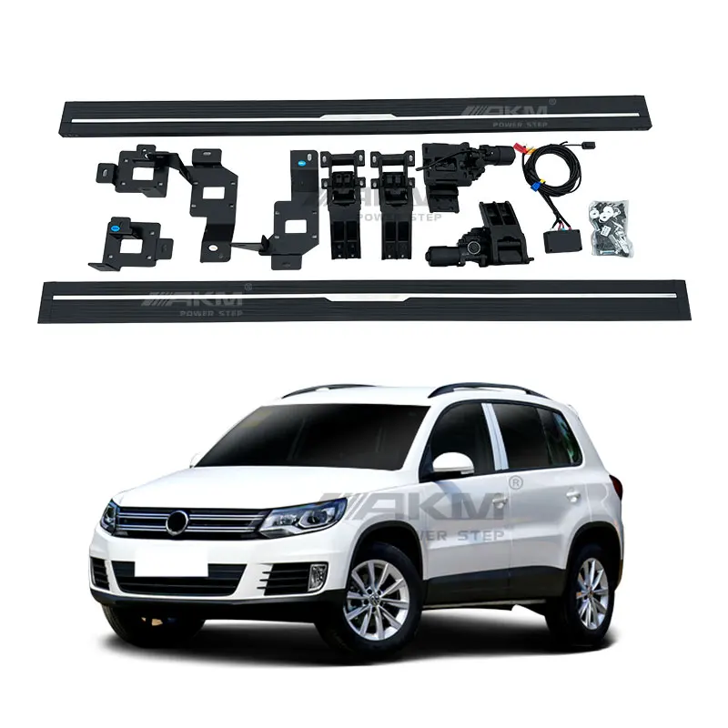 Заводская дешевая цена аксессуары для автозапчастей электрические подножки выдвижные боковые ступени VW TIGUAN