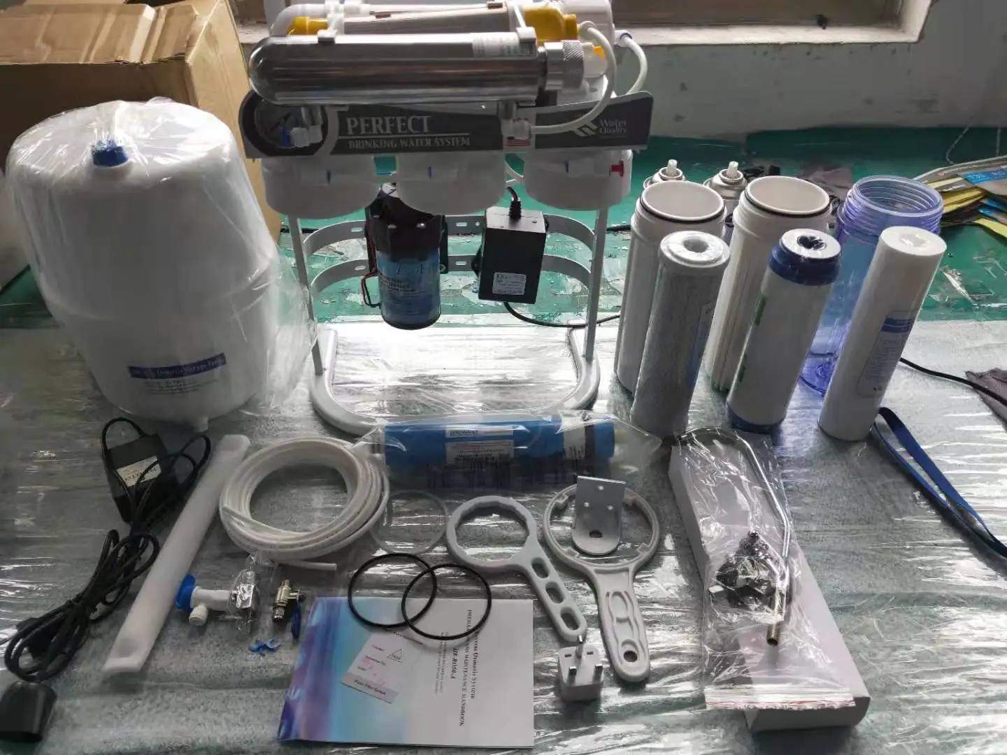 Professional Factory 50GPD/75GPD/100GPD ro purifier water osmosis ro inversa uv home