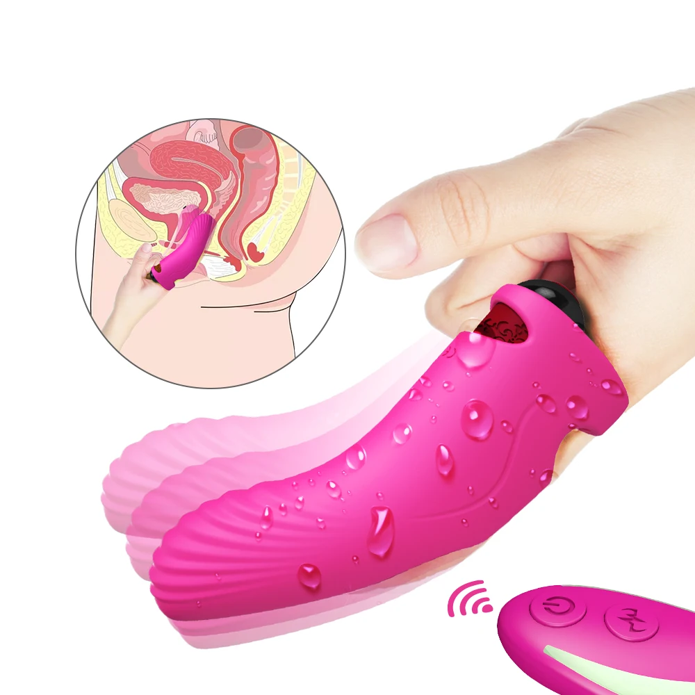 Finger Sleeve Vibrator Clitoris Stimulation Bee Tentacles Female Masturbator G-Spot Finger Massage Sex Toys For Woman