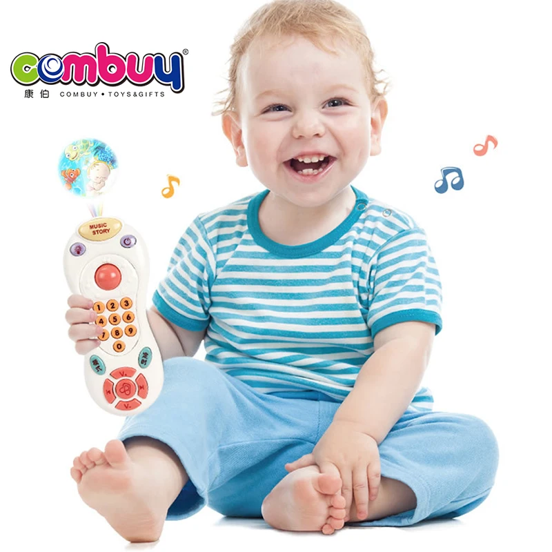 Educational early learning musical baby mobile phone remote