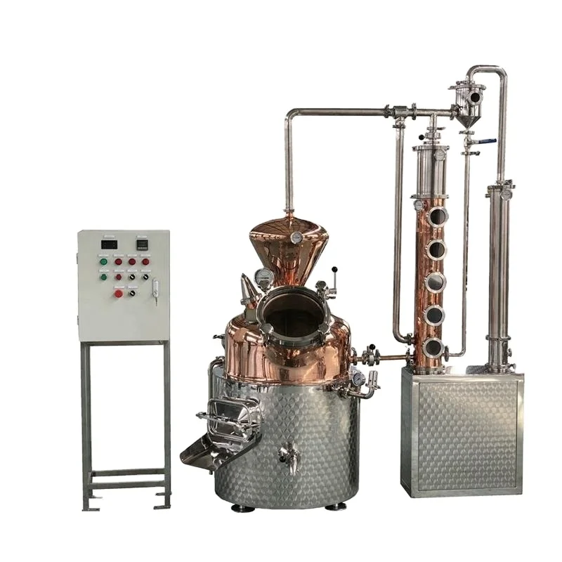 Высококачественное дистилляционное оборудование для домашней дистилляции алкоголя, медная Дистилляция для масел