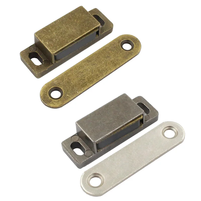 Furniture Accessories Magnetic Door Catcher Kitchen Closet Door Stopper Strong Cabinet door suction for Wardrobe