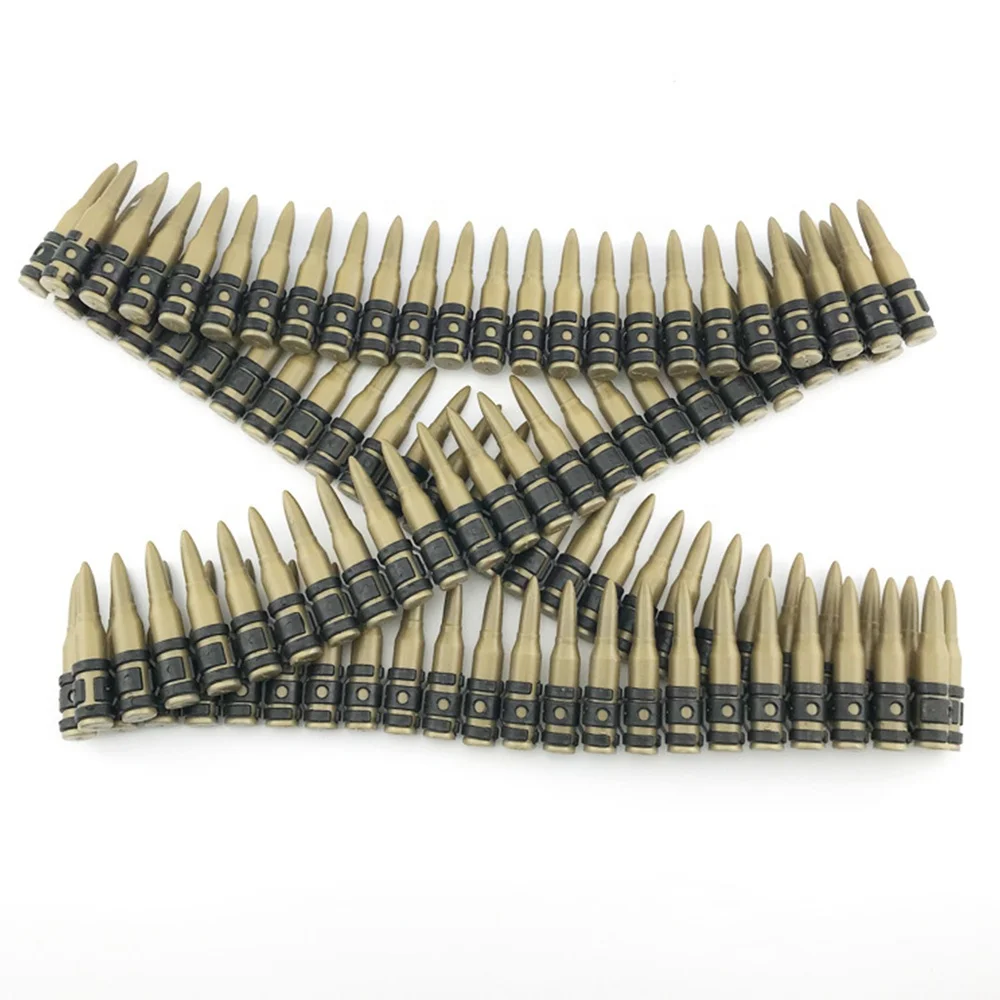 
Plastic Toy Fake Bullet Belt Army Solider Rifle Sash Deluxe Bullet Belt Costume Accessory 