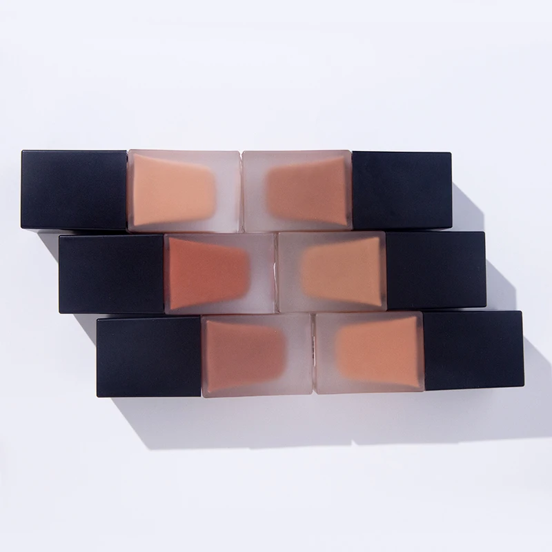 Private Label Cosmetics Facial Makeup Waterproof Shiny Pro Matte Foundation Makeup Waterproof And Matte For Black
