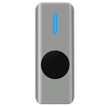 Бесконтактная кнопка выхода с поверхностным креплением из цинкового сплава, ИК-Переключатель выхода без касания, инфракрасная кнопка выхода для системы управления доступом