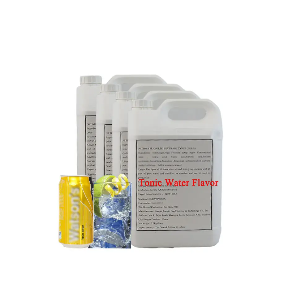 2024 hot sale concentrate carbonated drink 50 times CSD syrup-tonic water flavor