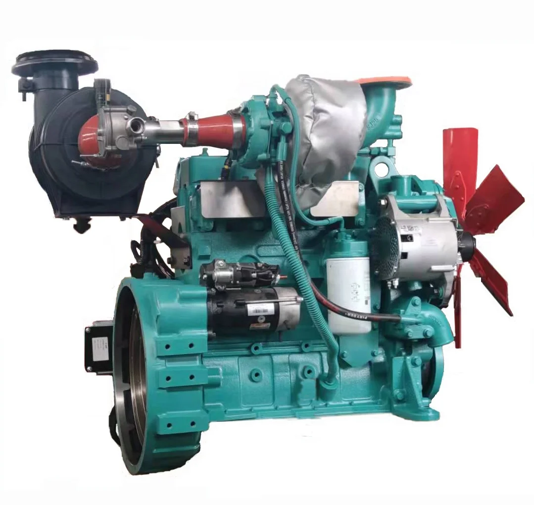 4 cylinders LYB3.9G-G45 natural gas LNG CNG methanie engine for generator & pump machinery engines Biogas engine for irrigation