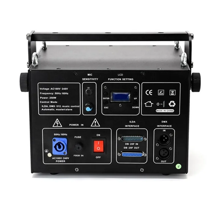 
30KKPS High Scan System DMX ILDA 6W RGB Animation Beam DJ Laser Show Disco Lights Price 