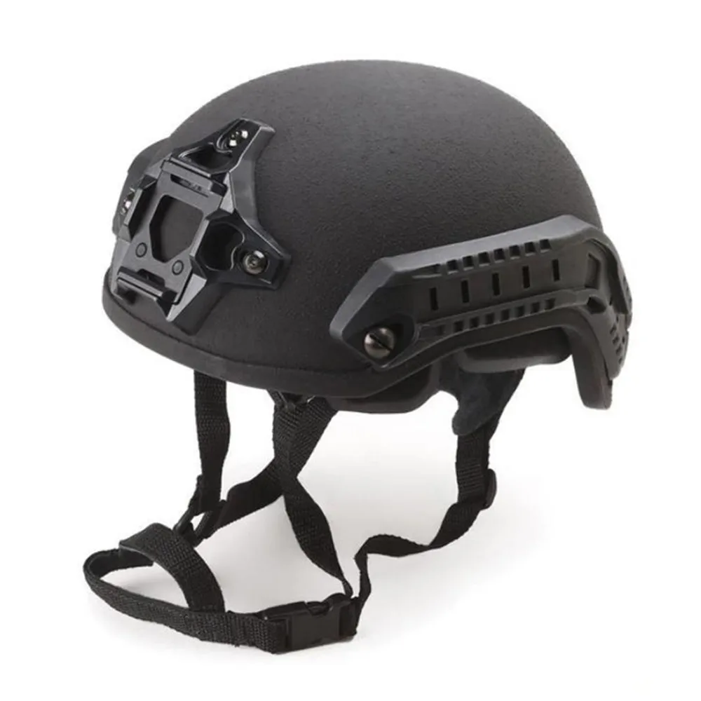 MICH-2001 High Cut Glass Fibre Helmet Sturdy and Durable Anti-collision Helmet for Head Protection