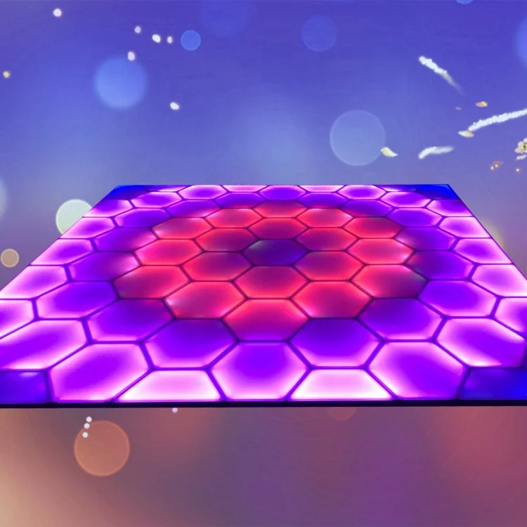 New Remote Control Shisha  RGB / Starlit Effect Led Dance Floor  Wrap