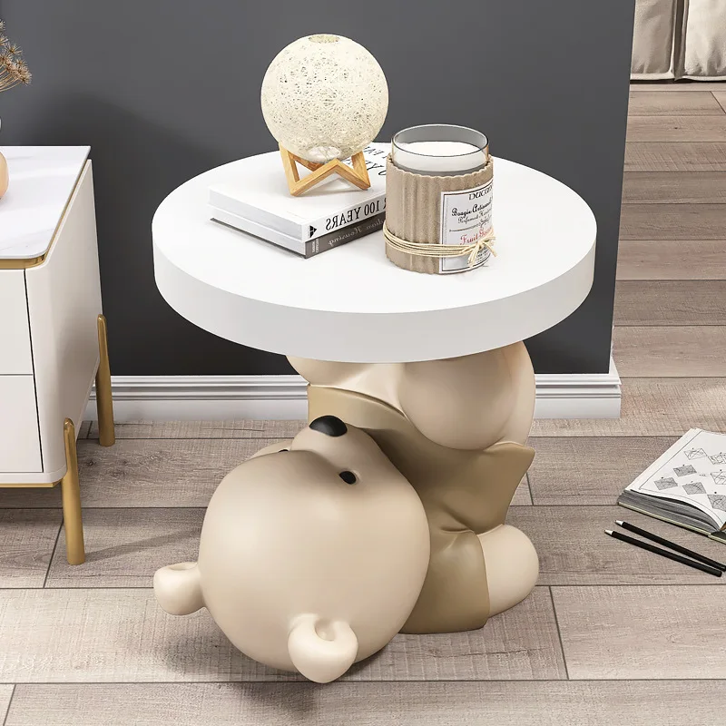 Hot Energy Bear Bedside Table Tray Items Floor Furnishings Home Accessories Tv Cabinet Next To Sofa Housewarming Gifts