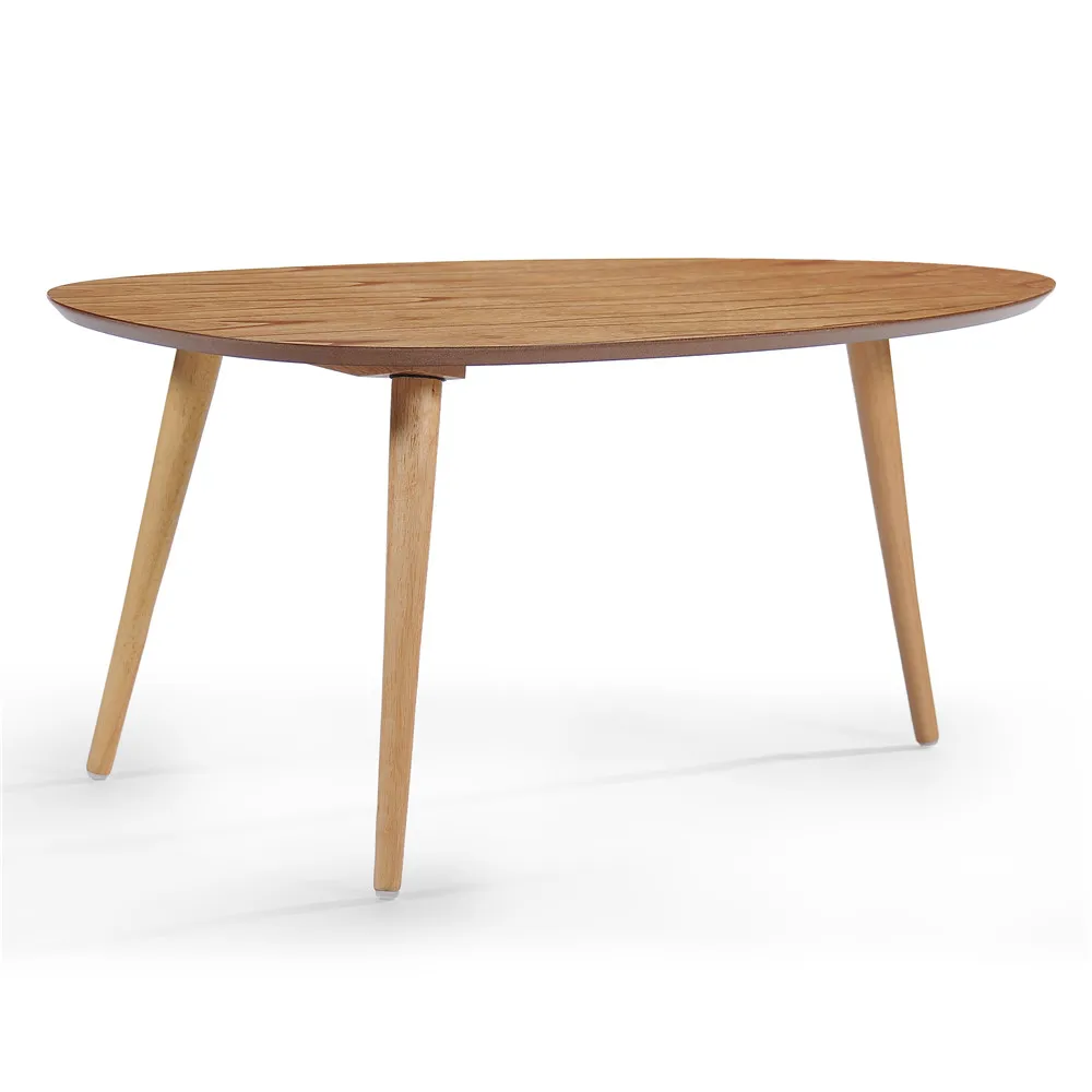 Cheap Price Natural Wood Coffee Table with Smooth Finish