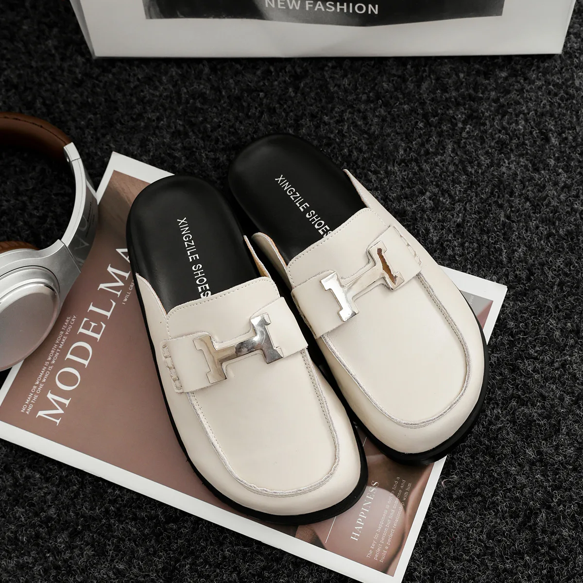 Clogs Dupes Wide Round Toe Mules Lightweight Comfortable House Slipper Couples Slip On Shoes