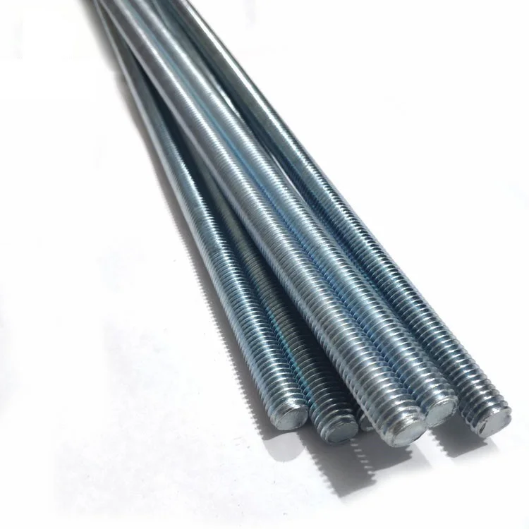 Factory Price Carbon/Stainless Steel Galvanized Thread Bar Internally Full Thread Threaded Rod M10 DIN975